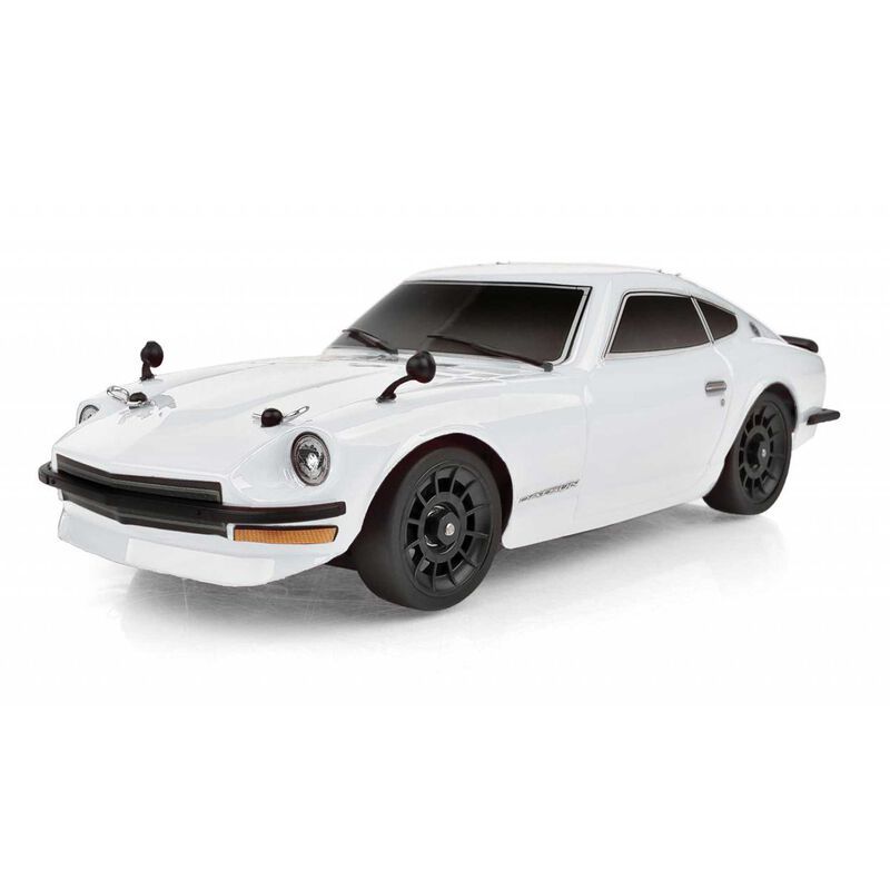 Team Associated 1/27 SR27 2WD Datsun 240Z RTR NiMH Combo, White ASC20187C