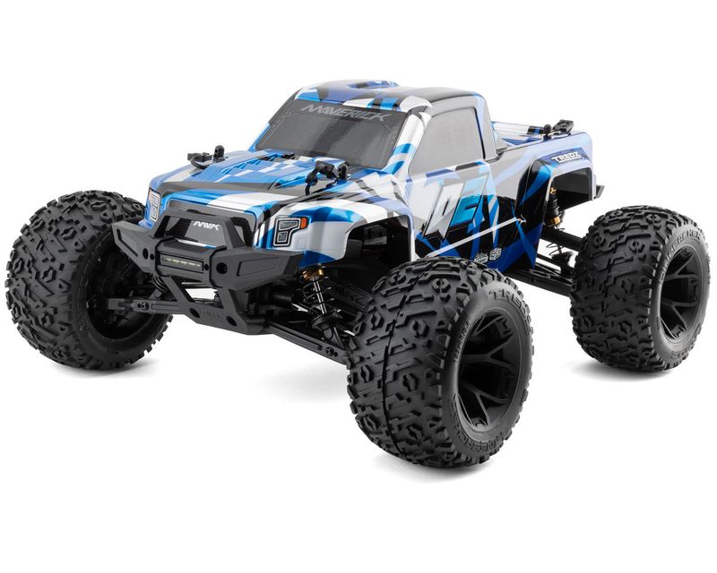 Maverick Quantum2 1/10 4WD RTR Electric Monster Truck (Blue) MVK150400