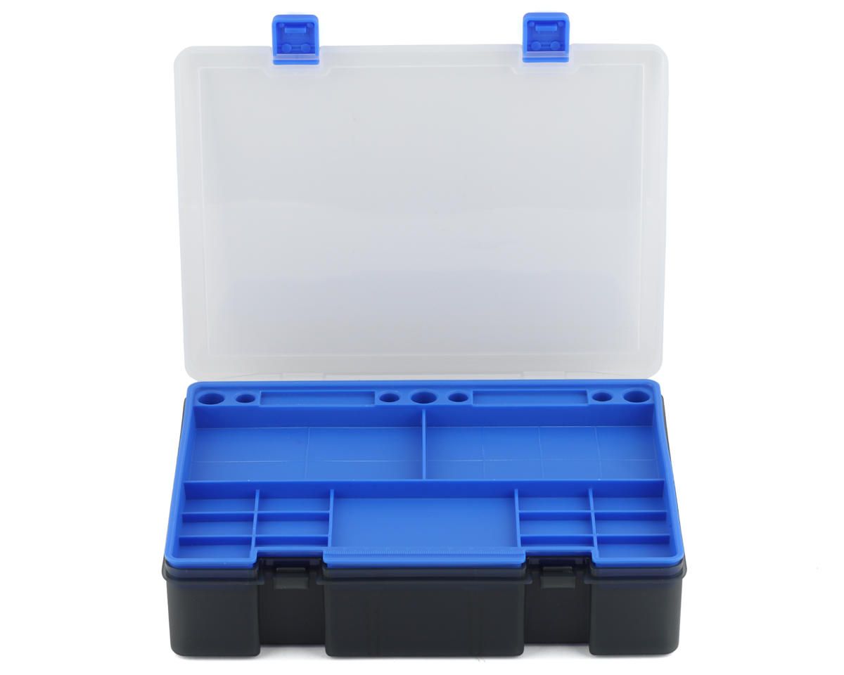 Koswork Tool/Storage Box w/Parts Tray (Blue) (245x175x56mm) KOS32112B