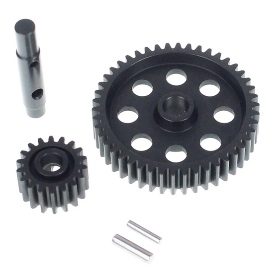 Redcat Gear Set CNC W/ Shaft (16T&amp;46T)(1set) RER37546