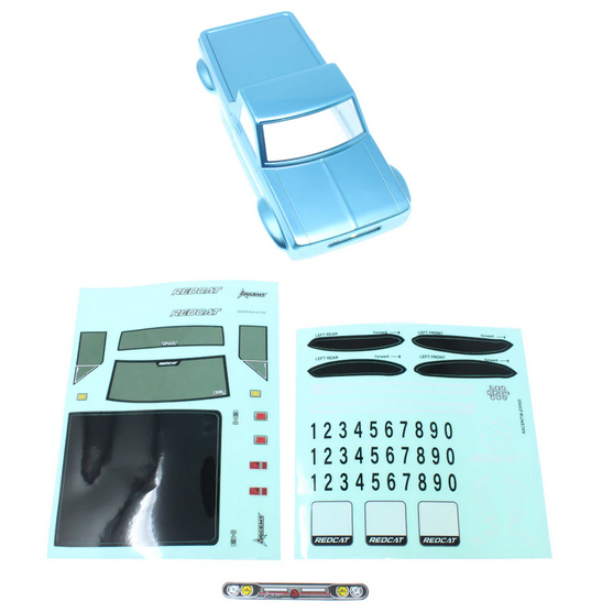 Redcat Ascent 18 Crawler Body (Blue)(1pc) RER29969