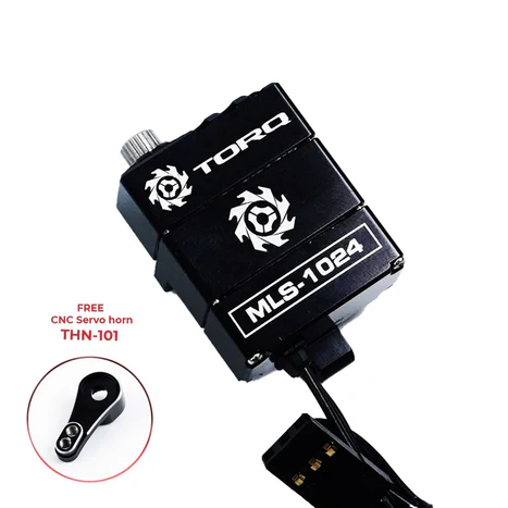 TORQ MLS-1024 Premium High Torque Servo for FURITEK FX118, CR-18P 2024, HobbyPlus ARKTOS, HPI Venture 18 and CR-18P Pro Juice Up MLS-1024