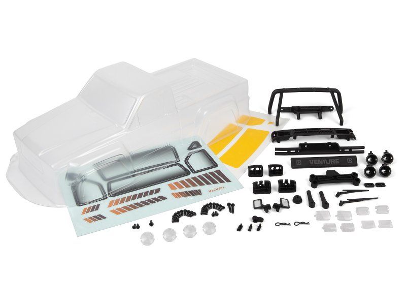 Hpi Racing  Toyota Hilux SR5 Clear Body for Venture18 HPI160850