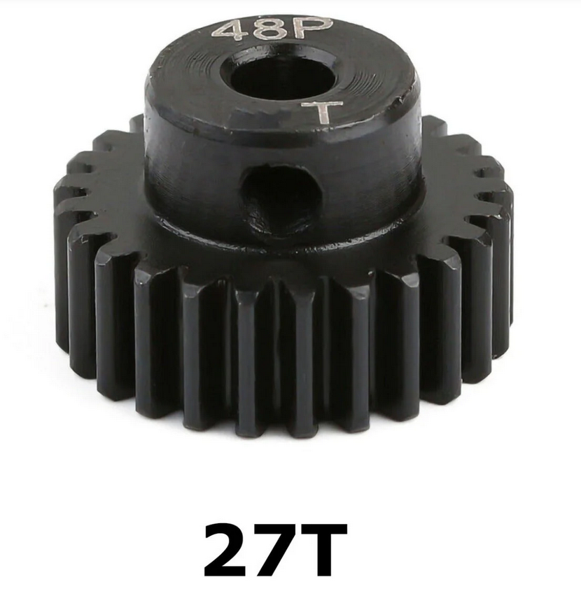 Powerhobby Hardened Steel 48P 5MM 27T Pinion Gear 48P5MM27T