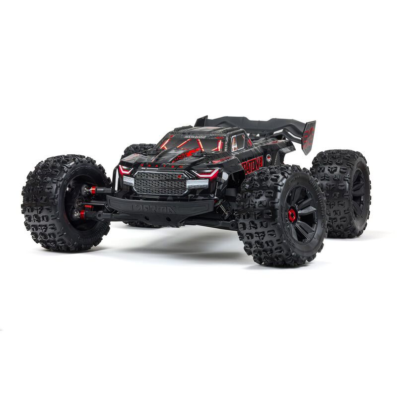 Arrma 1/5 KRATON 8S EXB AVC 4X4 RTR Brushless Speed Truck, Black ARA5808V2T1