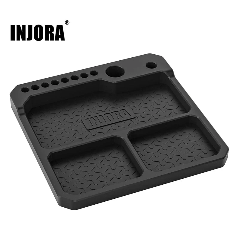 INJORA Silicone Parts Tray with Tool Stand (160*160mm) Tool-66