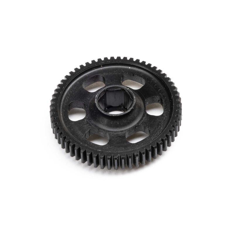Losi Spur Gear, Machined Delrin, 59T MOD 0.5: GROM LOS-1950