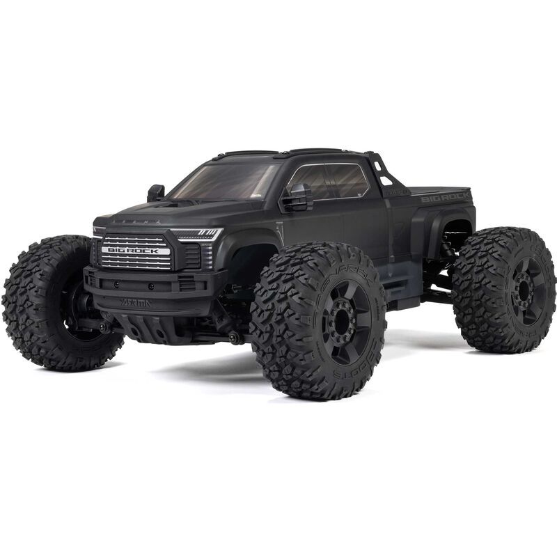 Arrma 1/10 BIG ROCK 223S DSC 4X4 RTR Brushless Monster Truck, Black ARA4312V4T1