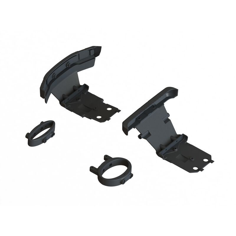 Arrma Front &amp; Rear Bumper &amp; Loop Set: BIG ROCK ARA-1293