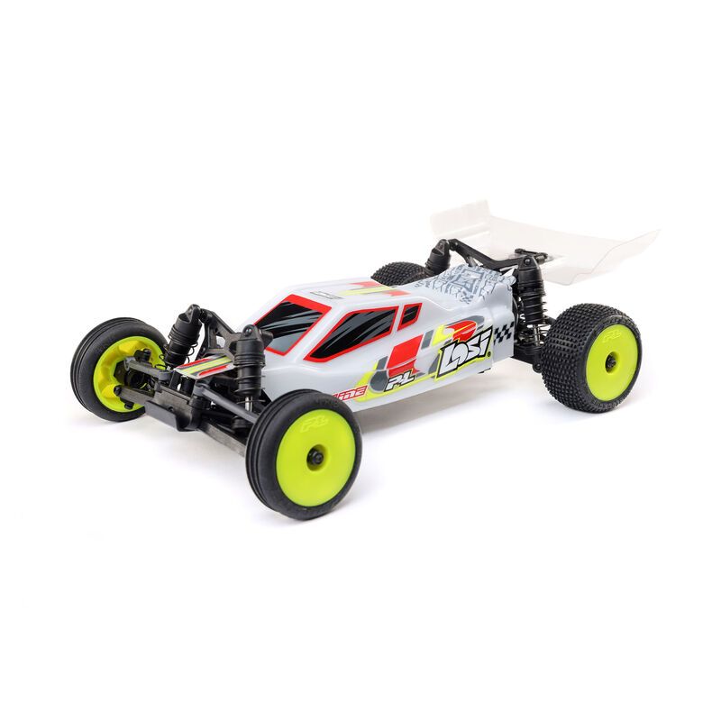Losi 1/24 Micro-B 2S 2WD RTR Race Buggy (Battery &amp; Charger Included), White LOS00007T1