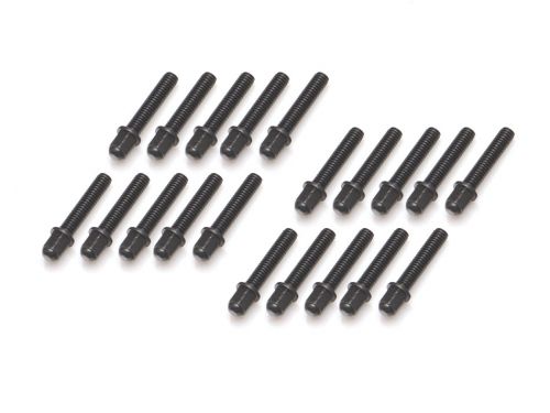 Boom Racing ProBuild™ Mag Seat Lug Nut 12.9 Grade M2x8mm Scale Hardware Set (20) Black BRPROB-11BK
