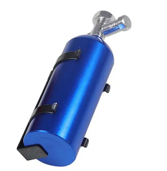 Integy Realistic Alloy Machined 1/10 Scale Size Model Fire Extinguisher w/ Mount C32701BLUE