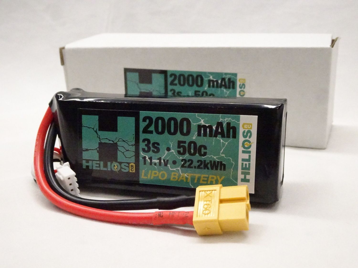 Helios RC 3S 2000 mAh 50c Lipo (EC3)