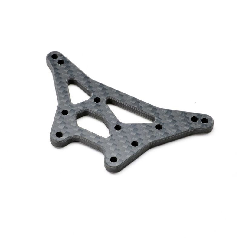 Team Losi Racing Carbon Front Shock Tower: 22S Sprint TLR-1064