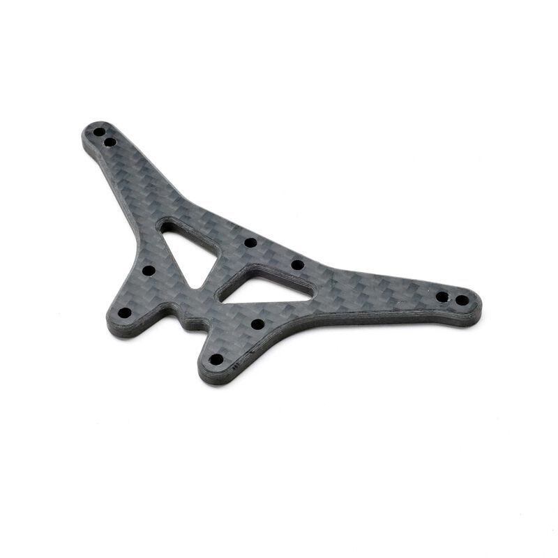 Team Losi Racing Carbon Rear Shock Tower: 22S Sprint TLR-1067