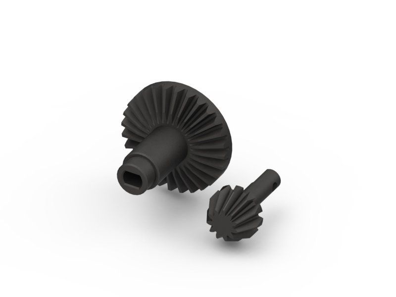 HPI HD Machined Diff Spool / Input Gear Set (28/11T), for Venture18 161166