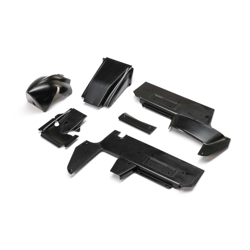 Losi Body Panel Set, Black: 22S Sprint LOS-1888