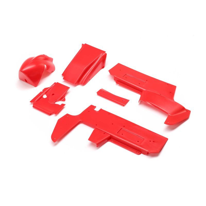 Losi Body Panel Set, Red: 22S Sprint LOS-1891