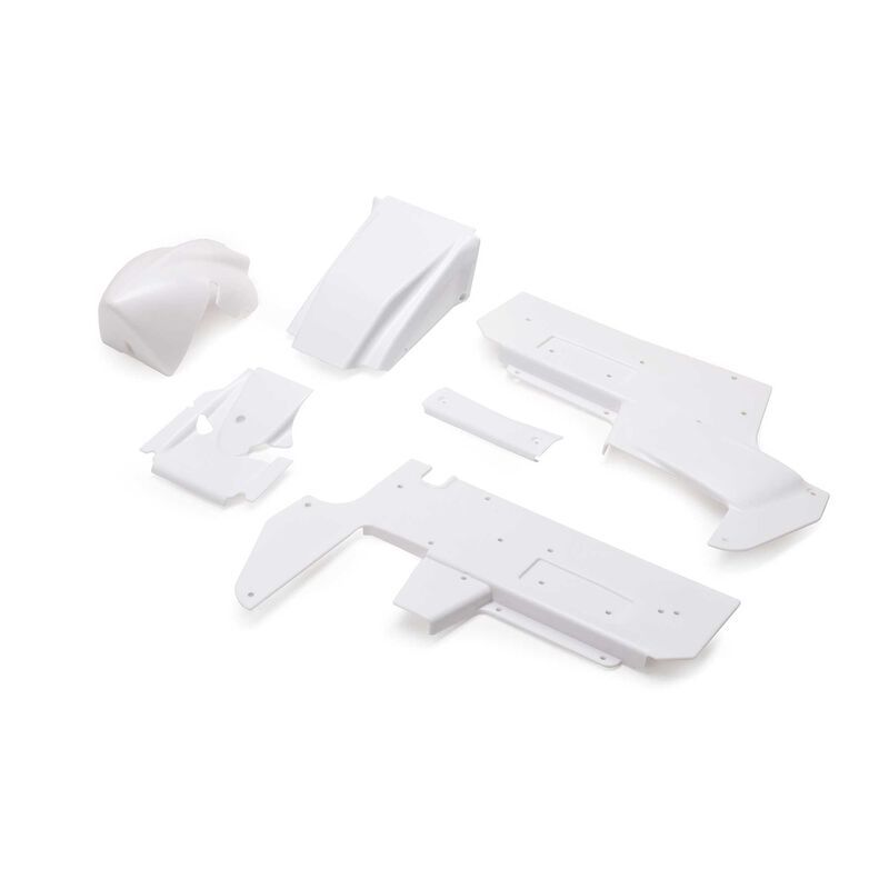 Losi Body Panel Set, White: 22S Sprint LOS-1890