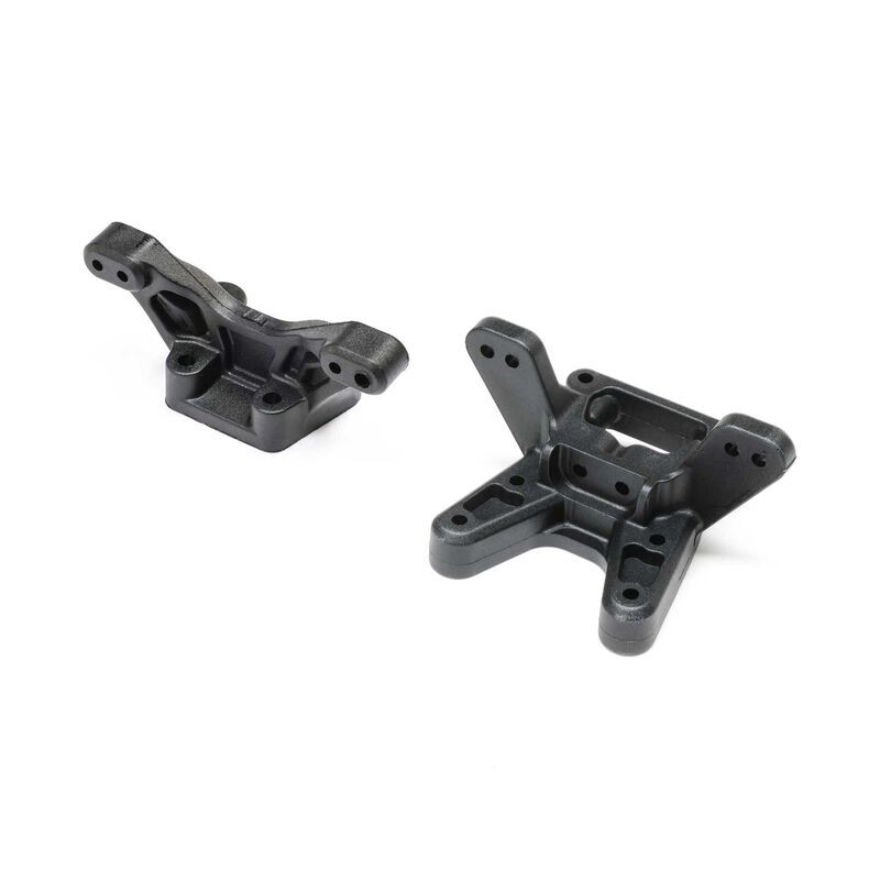 Losi Camber Block and Bulk Head Set: 22S Sprint LOS-2400