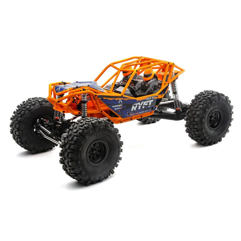 Axial 1/10 RBX10 Ryft 4X4 Brushless Rock Bouncer RTR, Orange AXI03005T1