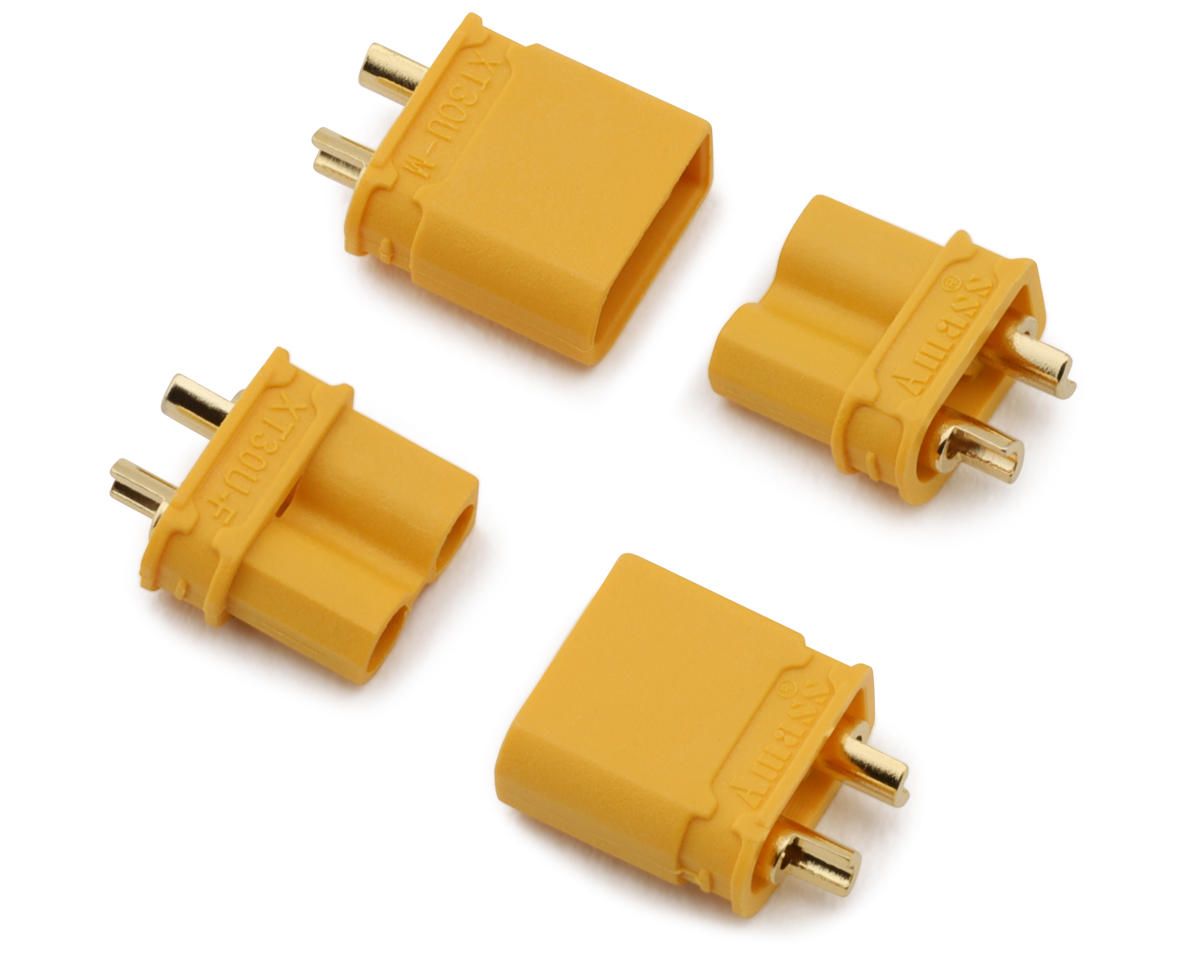 Yeah Racing XT30 Connectors (2 Male/2 Female) YEA-WPT-0153