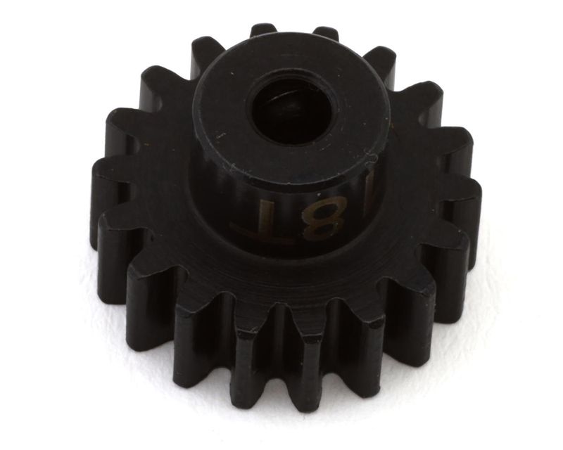 Hot Racing Steel 32P Pinion Gear (Short) (3.17mm Bore) (18T) HRACSG32X18