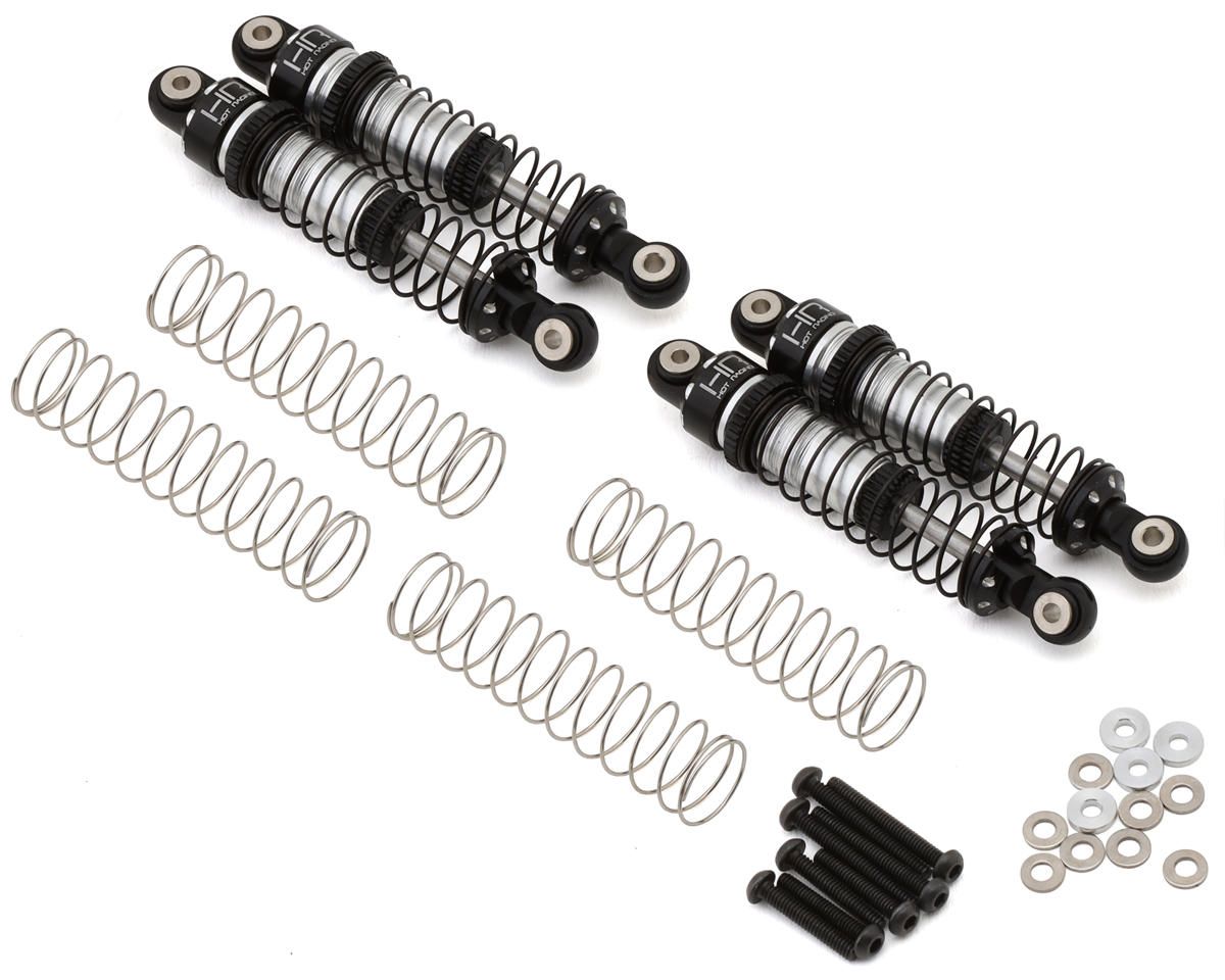 Hot Racing HPI Venture18 Pre-Assembled Aluminum Threaded Shock Set (Black) (4) HRAVTET51DP08