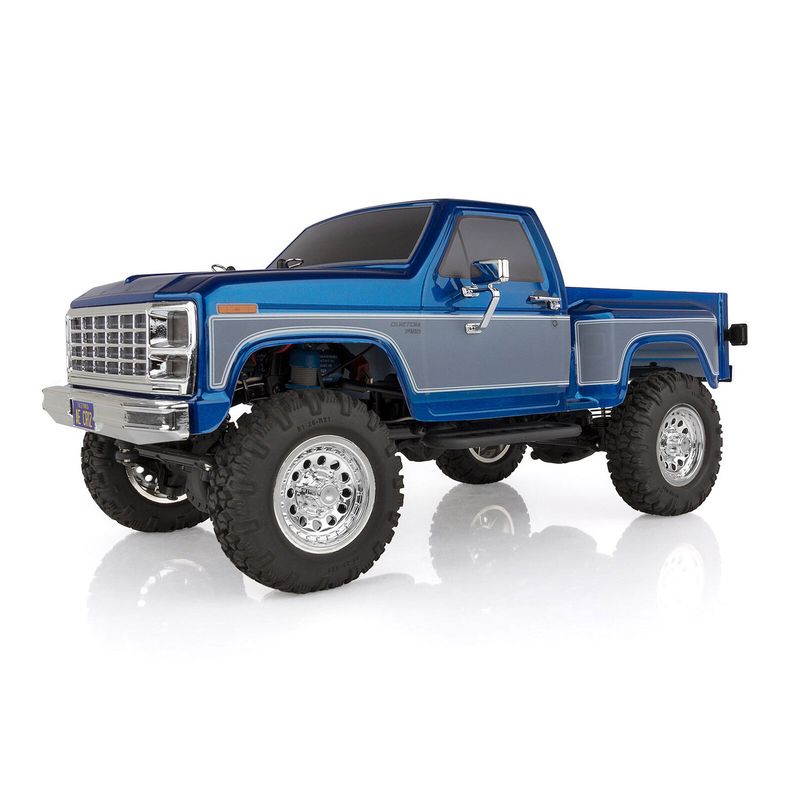 Team Associated 1/12 CR12 Ford F-150 Pick-Up 4WD Brushed RTR, Blue  ASC40002