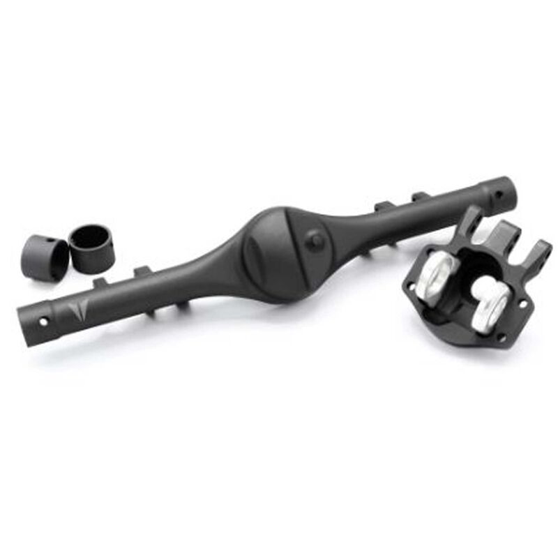 Vanquish F10T Aluminum Rear Axle Housing - Black Anodized VPS08632