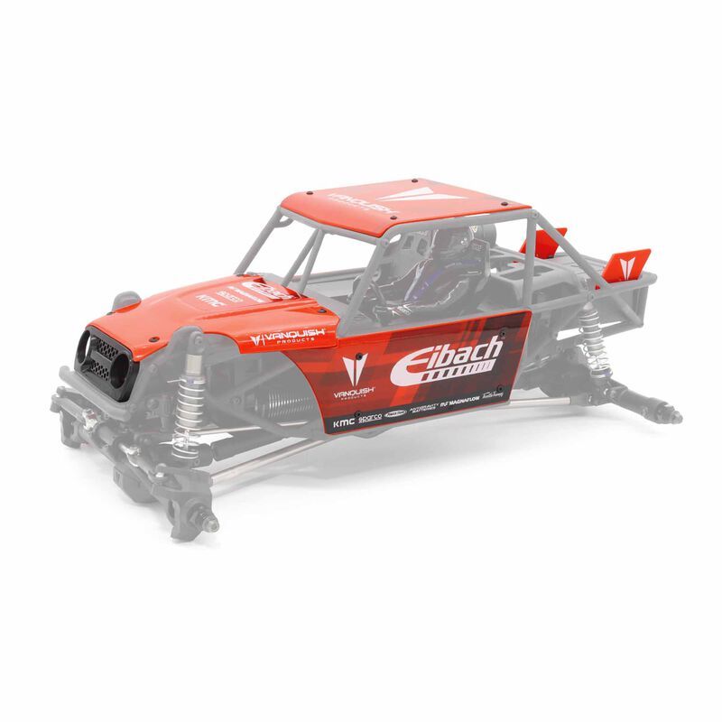 Vanquish Body Panels, 1/10 H10 Optic 4x4 Trail Buggy, Red VPS10511