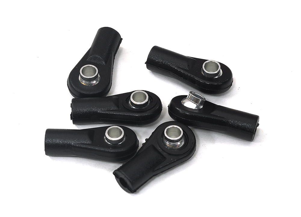 Integy M3 Size Short Ball Ends for Axial &amp; Traxxas Style 3mm Tie Rod Ends &amp; Ball Links C33950SILVER