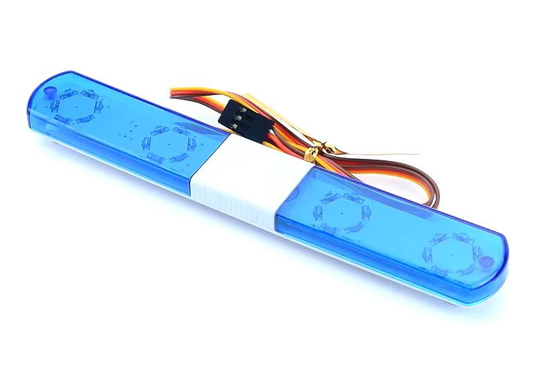 Integy Realistic Roof Top Flashing Light LED 145x22x8mm (9 Modes-Ch3 Control) C33977BLUE