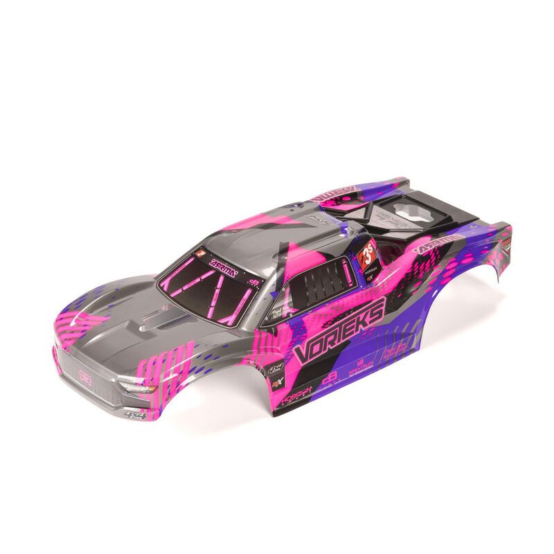 Arrma VORTEKS Clipless Painted Decaled Body, Purple ARA-2145