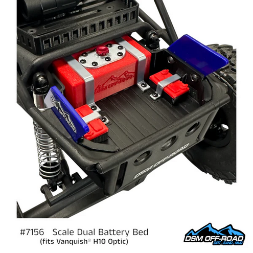 DSM Scale Dual Battery Bed (For Vanquish® H10 Optic) 7156