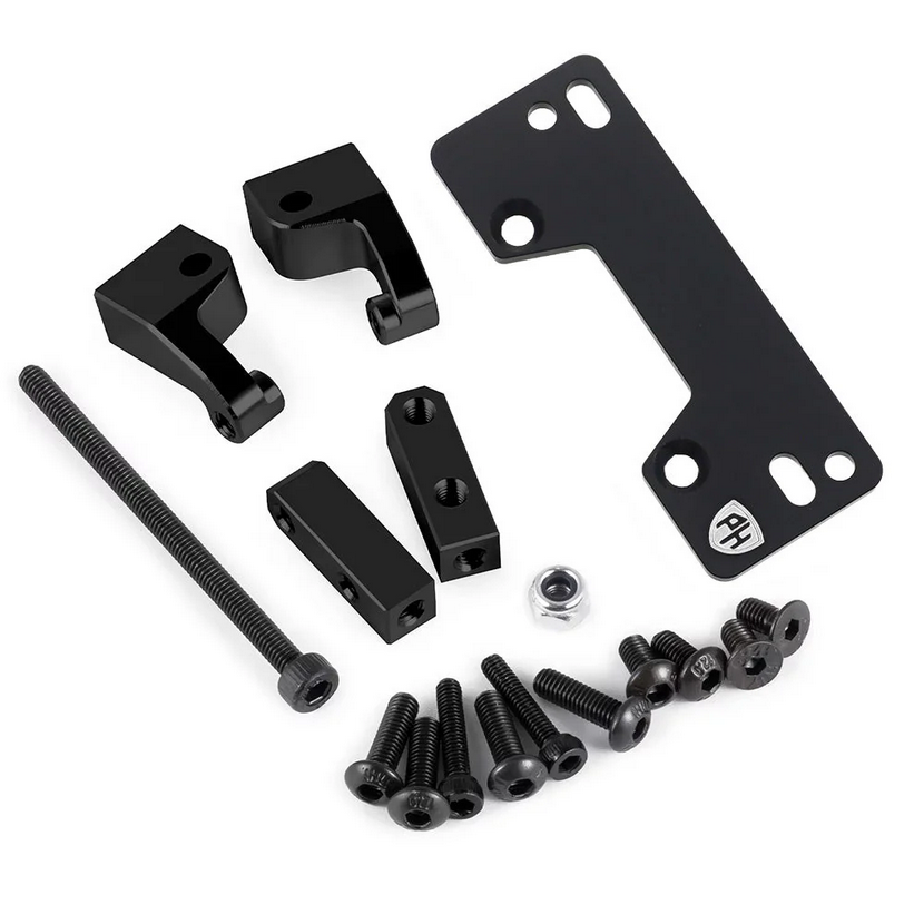 Powerhobby Aluminum Servo Mount Bracket Black HPI 1/18 Venture PHB7289BLACK