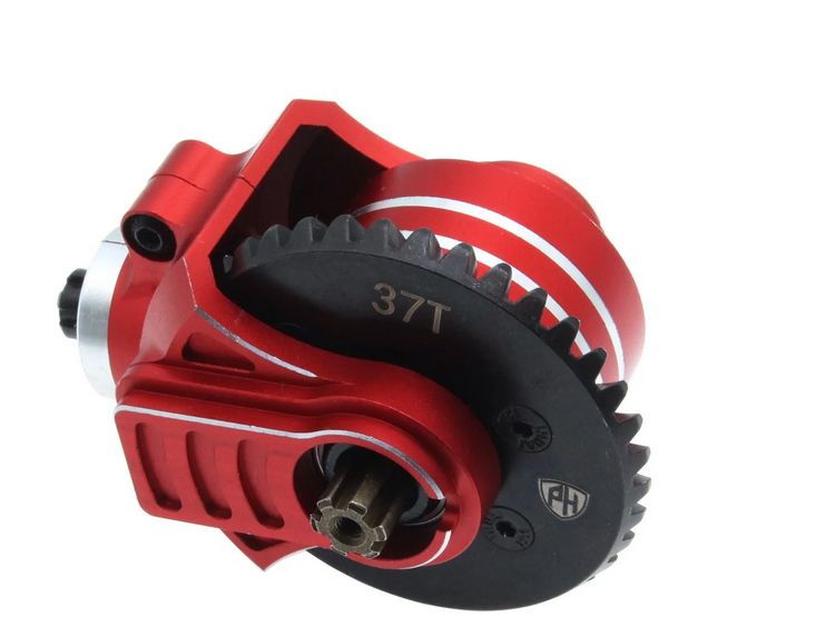 Powerhobby Complete 37T - 13T Differential Red Arrma Granite Big Rock Senton Typhon PHB7083RED