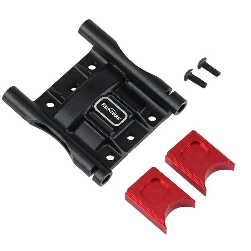 Powerhobby Aluminum Center Differential Cover EZM Mount Black Arrma 6S PHBARRMA29