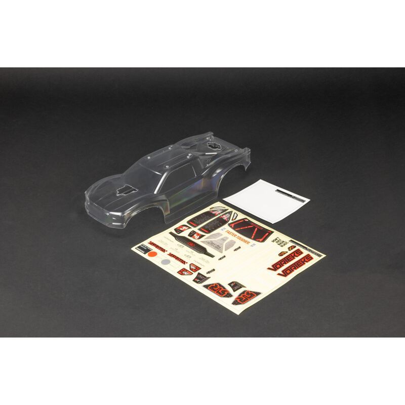 Arrma VORTEKS 4x4 Trimmed Body, Clear ARA-2146