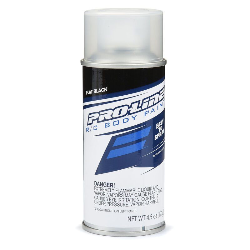 Pro-Line RC Body Spray Paint - Flat Black PRO643500