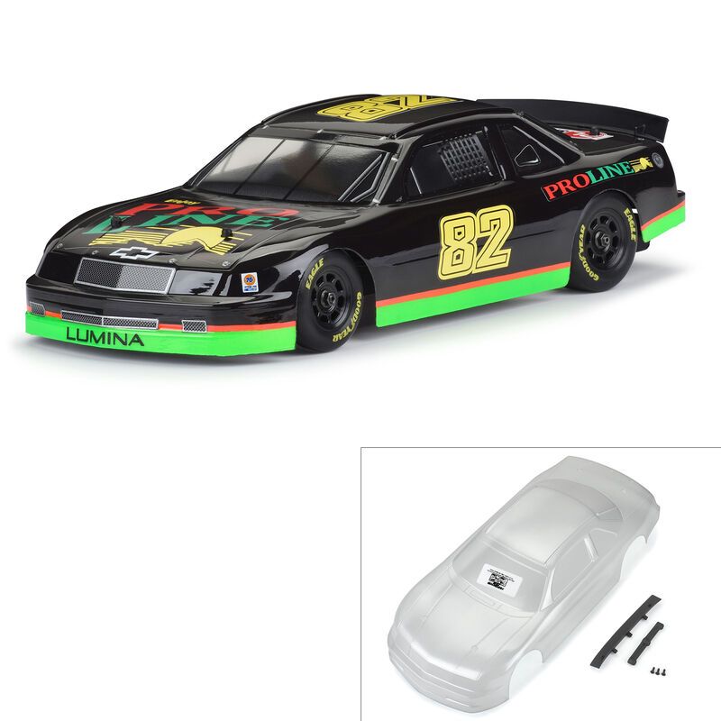 Pro-Line Racing 1/12 Pre-Cut 1990 Chevy Lumina Clear Body: Losi NASCAR PRO370917