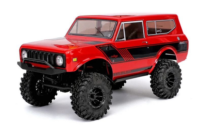 Redcat Ascent18 International Scout II 1/18 4WD RTR Brushless Rock Crawler (Red) w/2.4GHz Radio, Battery &amp; Charger RER39153