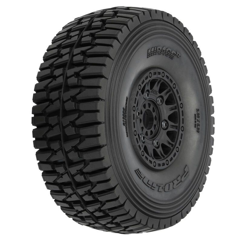 Pro-Line Racing 1/7 Mirage TT BELTED F/R Tires MTD 17mm Blk Raid (2): Mojave 6S, UDR PRO1022410
