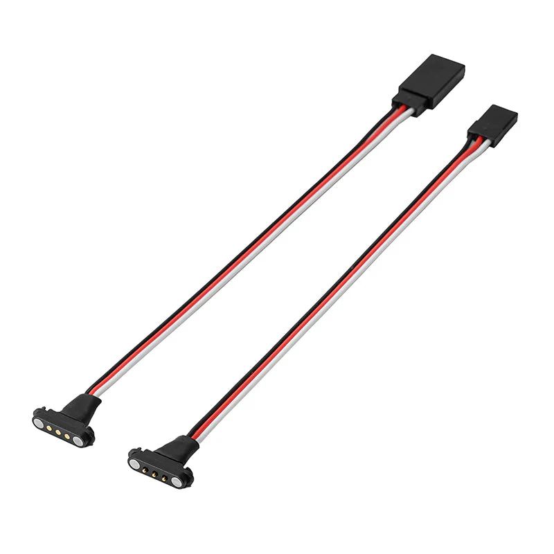 INJORA Magnetic Snap-on JR Extension Cable for RC Models (34.5cm) Wire10-34