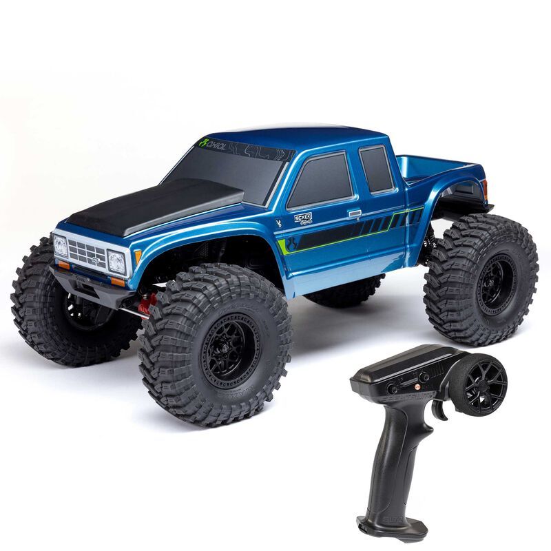 Axial 1/10 SCX10 III Coyote 4X4 RTR Brushed Rock Crawler, Blue AXI-2036T2