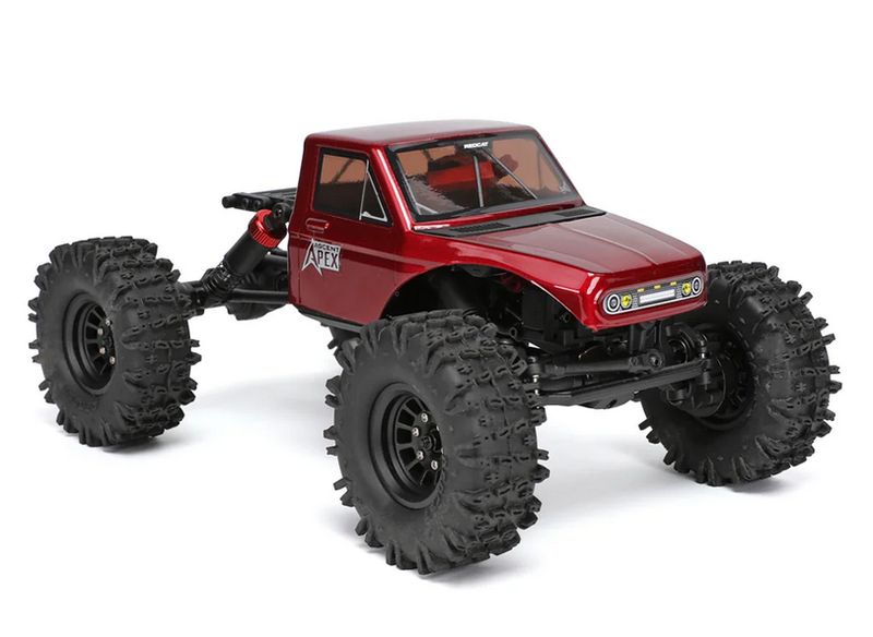Redcat Ascent-18 APEX - 1/18 Scale Brushless Electric Rock Crawler Red RER42219