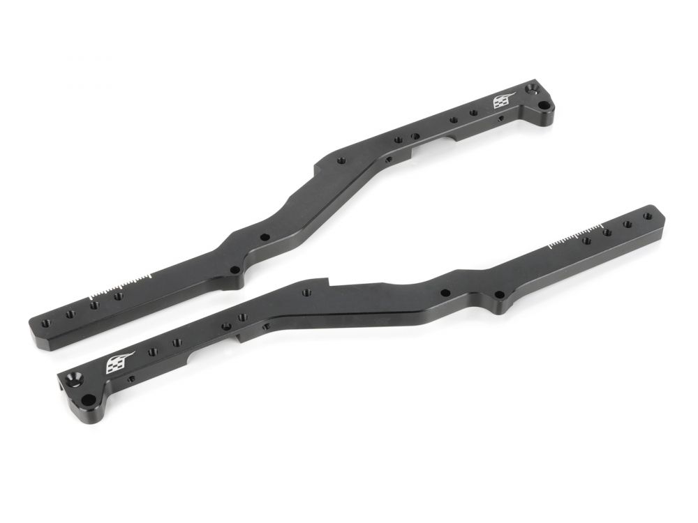 Boom Racing XL Billet Aluminum Rear Rails (7mm) 287-307MM L/R for BRX01 AWB BRLC70213