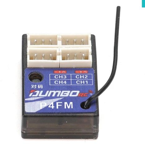 DUMBORC Micro Receiver P4FM Mini Remote Receiver P4FM