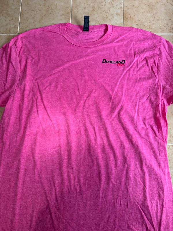 Gildan SoftStyle Original Black Logo Tshirt (Heather Heliconia)