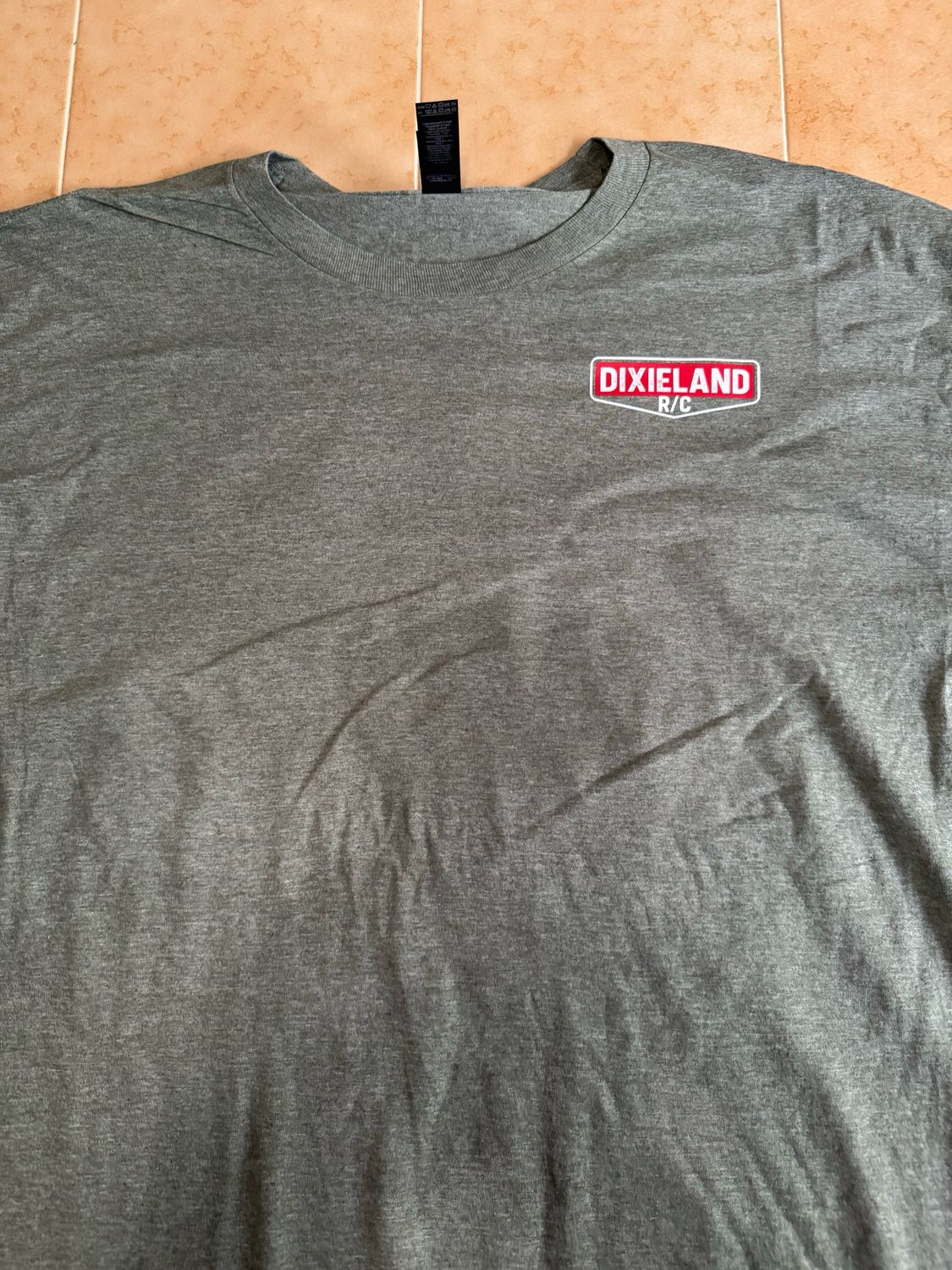 Gildan SoftStyle Vintage Logo Tshirt (Heather Military Green)